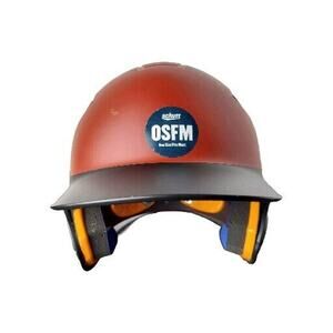 Schutt Youth Baseball Helmet OSFM 5 Red Maroon Black 3242 Softball Batting